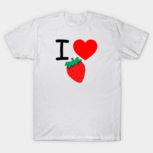 I Heart Strawberry T-Shirt